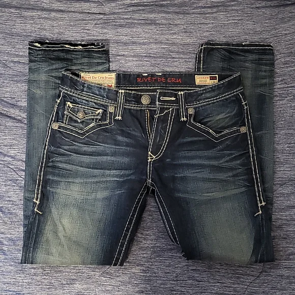 Authentic Rivet De Cru jeans - Picture 2 of 4